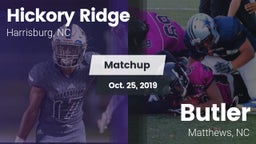 Matchup: Hickory Ridge vs. Butler  2019