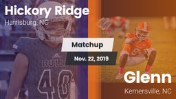 Matchup: Hickory Ridge vs. Glenn  2019