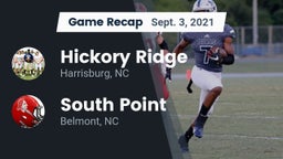 Recap: Hickory Ridge  vs. South Point  2021