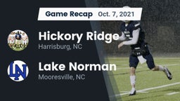 Recap: Hickory Ridge  vs. Lake Norman  2021