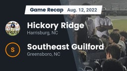 Recap: Hickory Ridge  vs. Southeast Guilford  2022