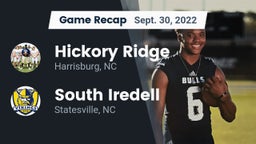 Recap: Hickory Ridge  vs. South Iredell  2022