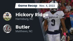 Recap: Hickory Ridge  vs. Butler  2022