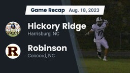 Recap: Hickory Ridge  vs. Robinson  2023