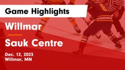 Willmar  vs Sauk Centre  Game Highlights - Dec. 12, 2023