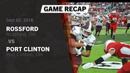 Recap: Rossford  vs. Port Clinton  2016