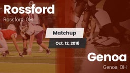 Matchup: Rossford vs. Genoa  2018