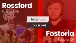 Matchup: Rossford vs. Fostoria  2019