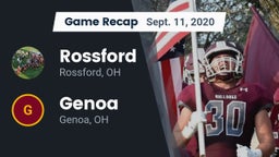 Recap: Rossford  vs. Genoa  2020