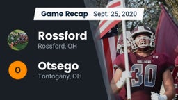 Recap: Rossford  vs. Otsego  2020