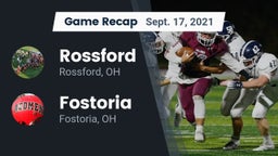 Recap: Rossford  vs. Fostoria  2021