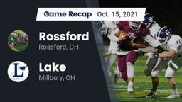 Recap: Rossford  vs. Lake  2021