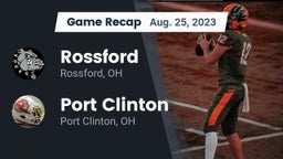 Recap: Rossford  vs. Port Clinton  2023