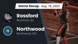 Recap: Rossford  vs. Northwood  2023