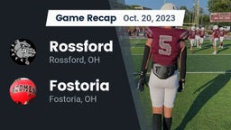 Recap: Rossford  vs. Fostoria  2023
