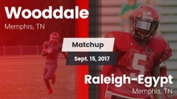 Matchup: Wooddale vs. Raleigh-Egypt  2017