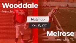 Matchup: Wooddale vs. Melrose  2017