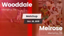 Matchup: Wooddale vs. Melrose  2018