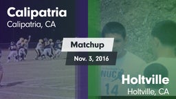 Matchup: Calipatria vs. Holtville  2015