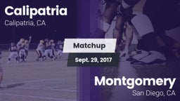 Matchup: Calipatria vs. Montgomery  2017