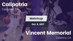Matchup: Calipatria vs. Vincent Memorial  2017