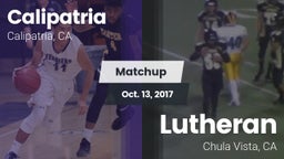Matchup: Calipatria vs. Lutheran  2017