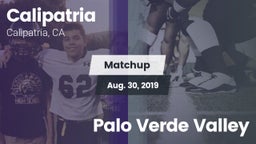 Matchup: Calipatria vs. Palo Verde Valley 2018