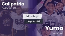 Matchup: Calipatria vs. Yuma  2018