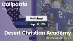 Matchup: Calipatria vs. Desert Christian Academy 2018