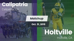 Matchup: Calipatria vs. Holtville  2018