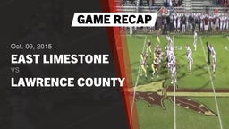 Recap: East Limestone  vs. Lawrence County  2015