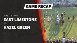 Recap: East Limestone  vs. Hazel Green  2016