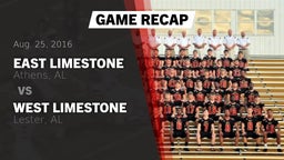 Recap: East Limestone  vs. West Limestone  2016