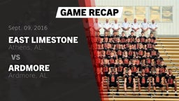 Recap: East Limestone  vs. Ardmore  2016