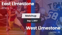 Matchup: East Limestone vs. West Limestone  2017