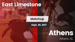 Matchup: East Limestone vs. Athens  2017
