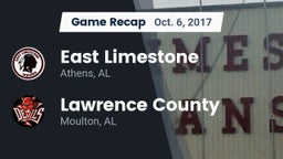 Recap: East Limestone  vs. Lawrence County  2017