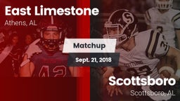 Matchup: East Limestone vs. Scottsboro  2018