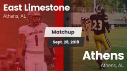 Matchup: East Limestone vs. Athens  2018