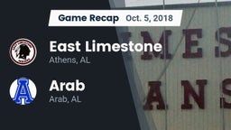 Recap: East Limestone  vs. Arab  2018