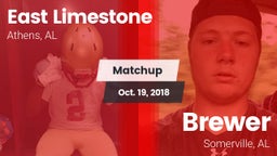 Matchup: East Limestone vs. Brewer  2018