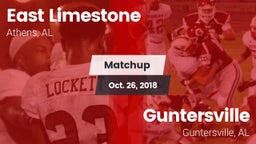 Matchup: East Limestone vs. Guntersville  2018