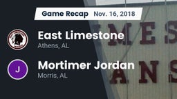Recap: East Limestone  vs. Mortimer Jordan  2018