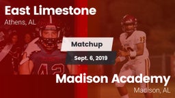 Matchup: East Limestone vs. Madison Academy  2019