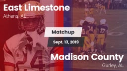 Matchup: East Limestone vs. Madison County  2019