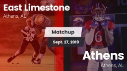 Matchup: East Limestone vs. Athens  2019