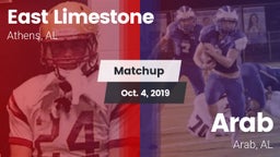 Matchup: East Limestone vs. Arab  2019