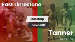 Matchup: East Limestone vs. Tanner  2019