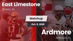 Matchup: East Limestone vs. Ardmore  2020