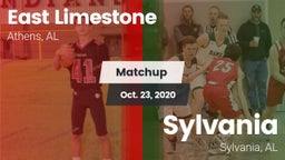 Matchup: East Limestone vs. Sylvania  2020